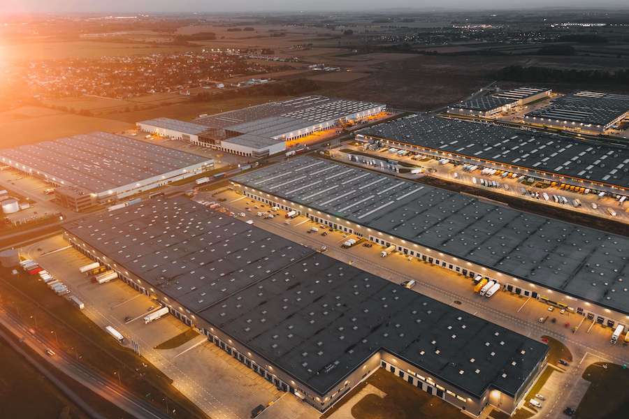 BHM Parks team working in a modern and expansive industrial and logistics park, showcasing our commitment to quality and innovation in Central and Eastern Europe